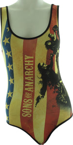 Sons of Anarchy Flag Tank Bodysuit