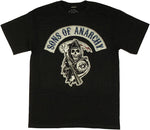 Sons of Anarchy Faux Patch Black T Shirt