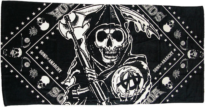 Sons of Anarchy Reaper Towel