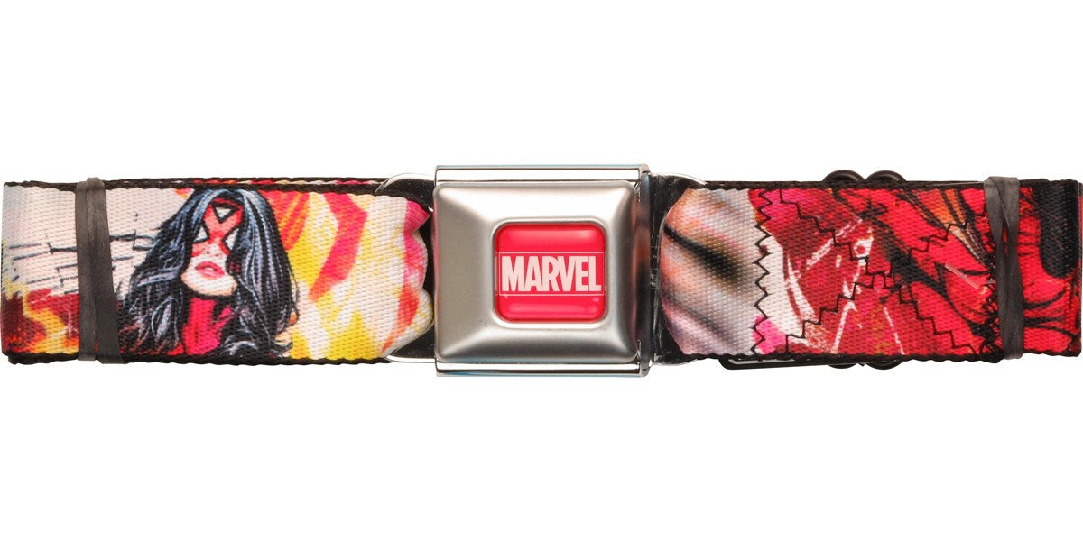 Spider-Woman Web Poses Seatbelt Belt