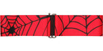 Spiderman Black Webs on Red Cinch Waist Belt