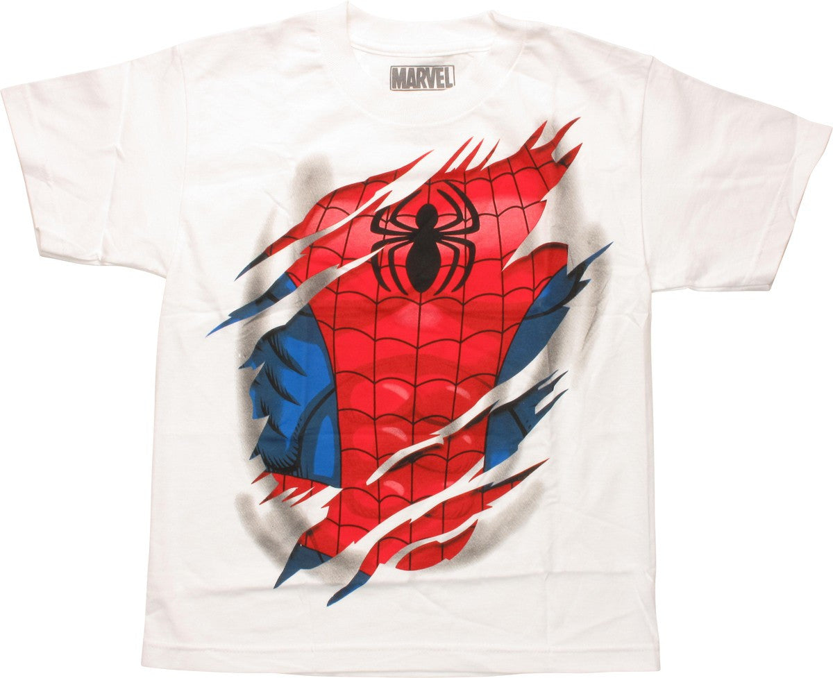 Spiderman Costume Revealed Youth T-Shirt