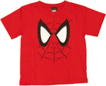 Spiderman Face Juvenile T Shirt