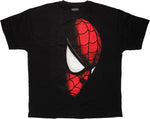 Spiderman Face Out of Shadow T-Shirt
