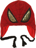 Spiderman Foil Eyes Lapland Beanie