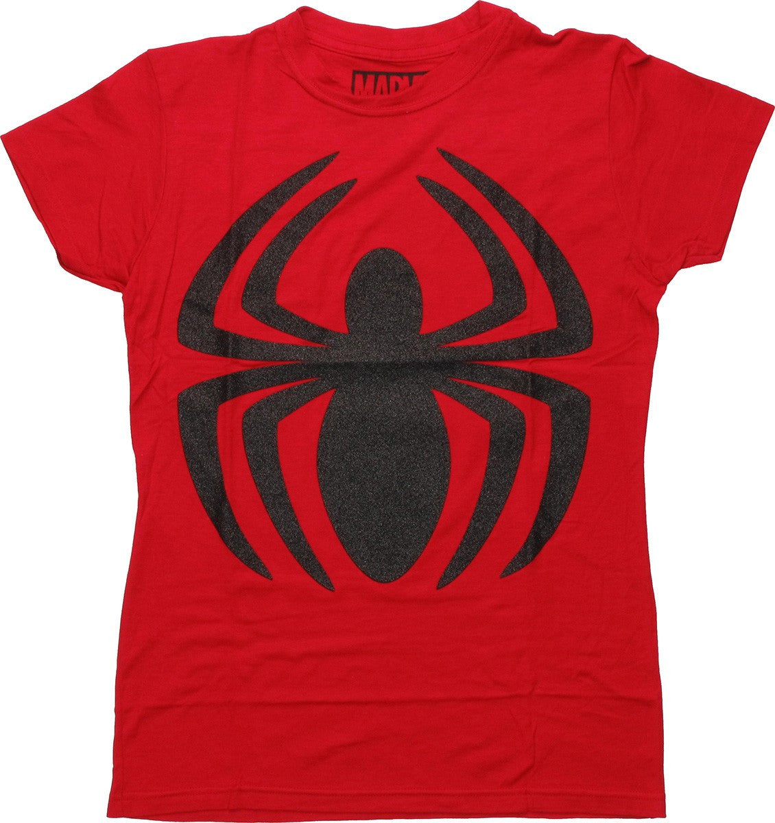 Spiderman Glitter Logo Baby Tee