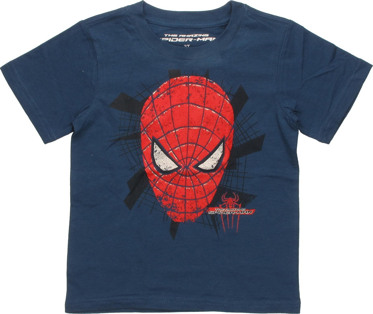 Spiderman Mask I Fight Bad Guys Toddler T-Shirt