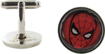 Spiderman Mask Round Cufflinks