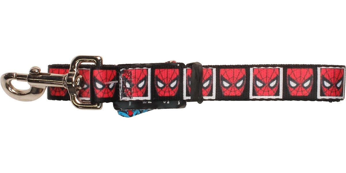 Spiderman Mask Squares Pet Leash
