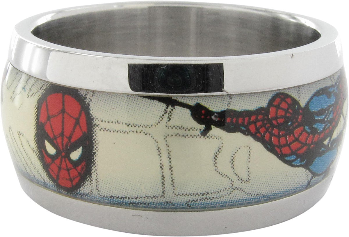 Spiderman Mask Web Sling Ring