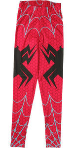 Spiderman Spider-Gwen Webbing Open Leggings