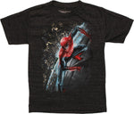 Spiderman Stick Side Juvenile T Shirt