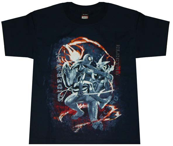 Spiderman Vs Electro Youth T-Shirt