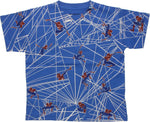 Spiderman Web Hanger All Over Juvenile T-Shirt