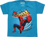 Spiderman Whoosh Swinging Juvenile T-Shirt