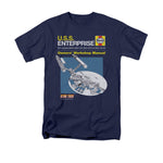 Star Trek Enterprise Manual T Shirt