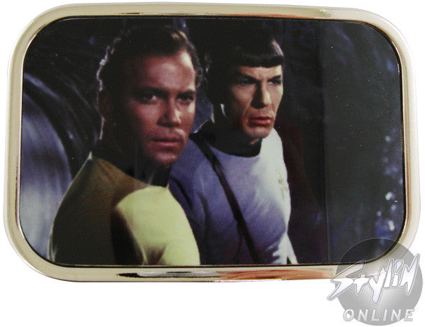 Star Trek Kirk Spock Belt Buckle
