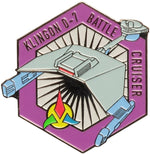 Star Trek Klingon D-7 Battle Cruiser Pin