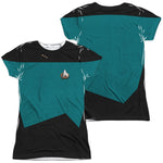 Star Trek TNG Science FB Sub Juniors T Shirt