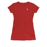 Star Trek TOS Engineering Juniors T Shirt