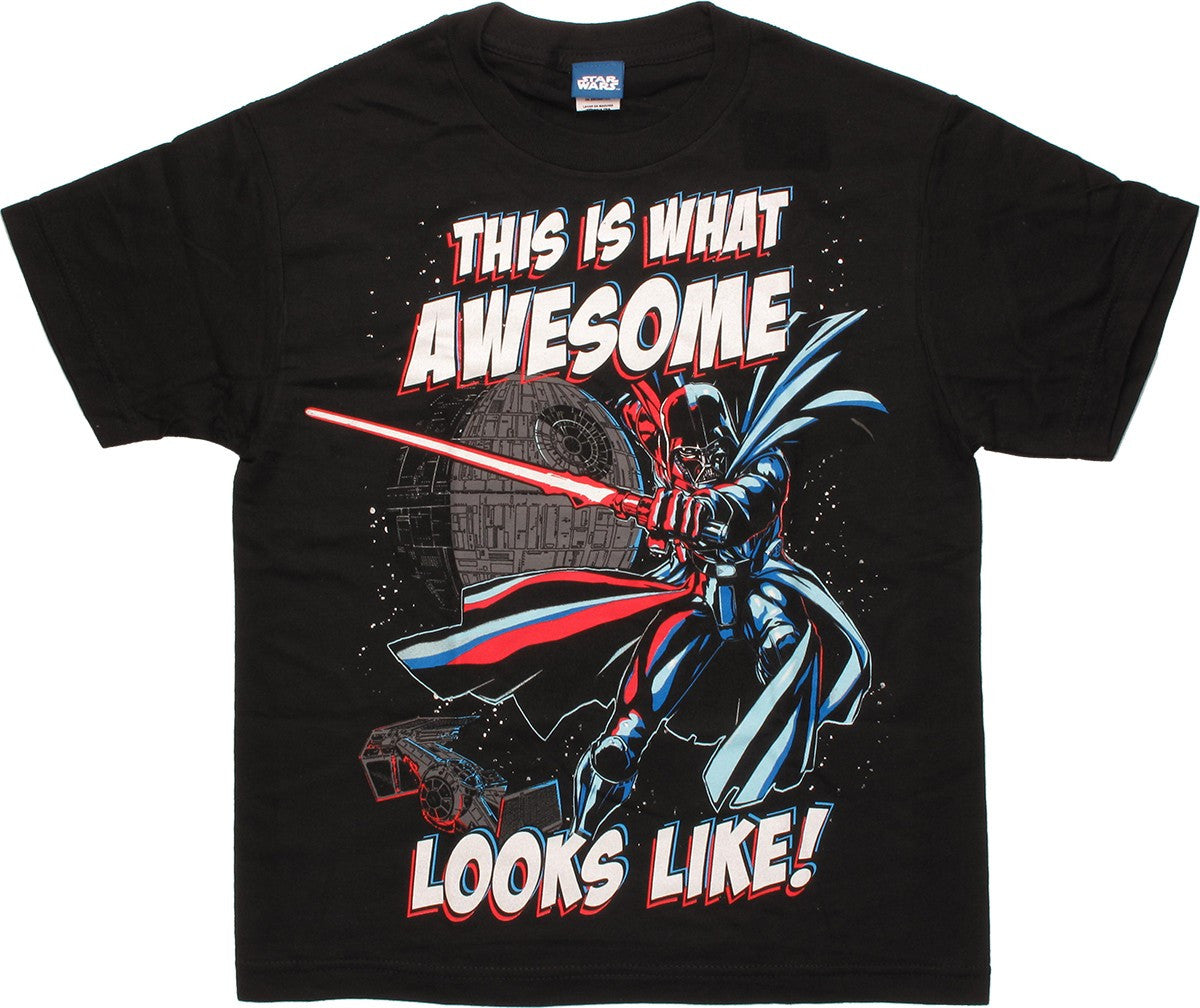 Star War This is What Awesome Looks Youth T-Shirt
