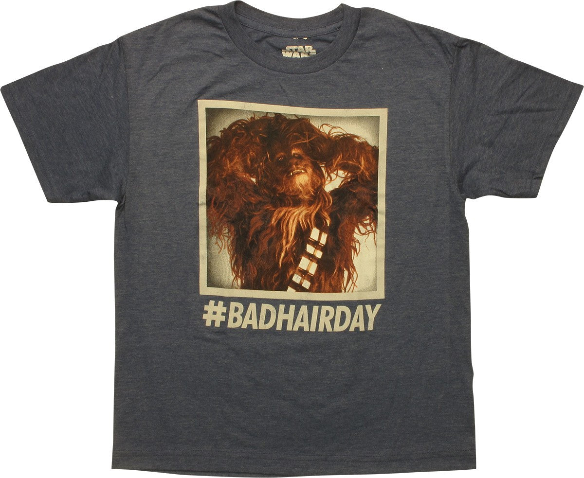 Star Wars Chewbacca Bad Hair Day Youth T-Shirt