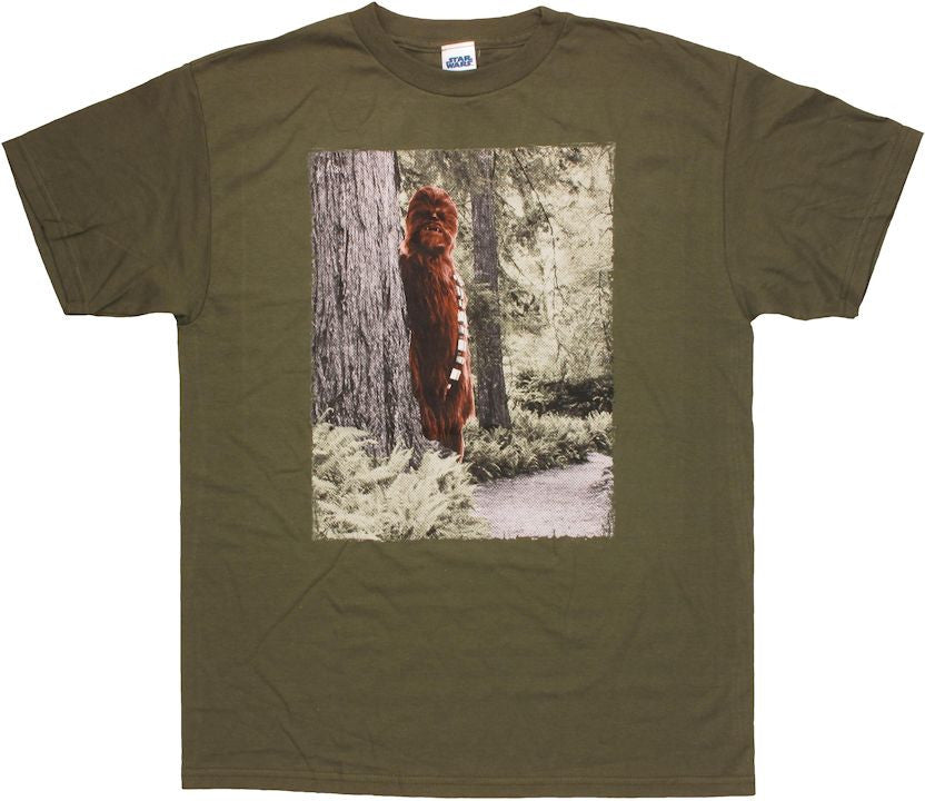 Star Wars Chewbacca Sasquatch T Shirt