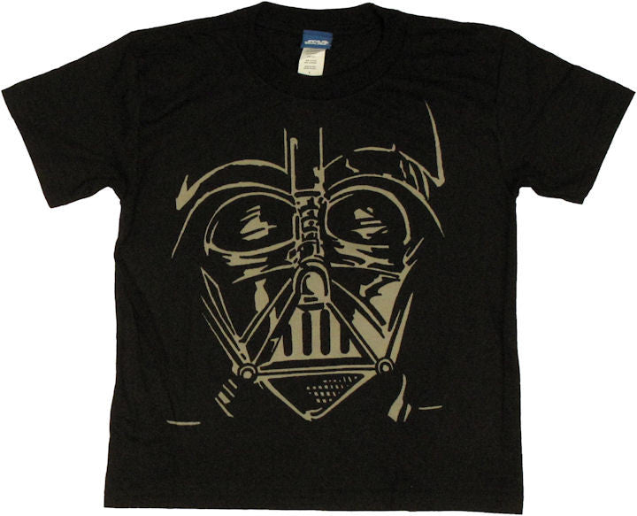 Star Wars Darth Vader Face Youth T Shirt