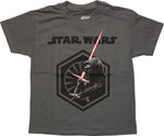 Star Wars Force Awakens Kylo & Logo Youth T-Shirt