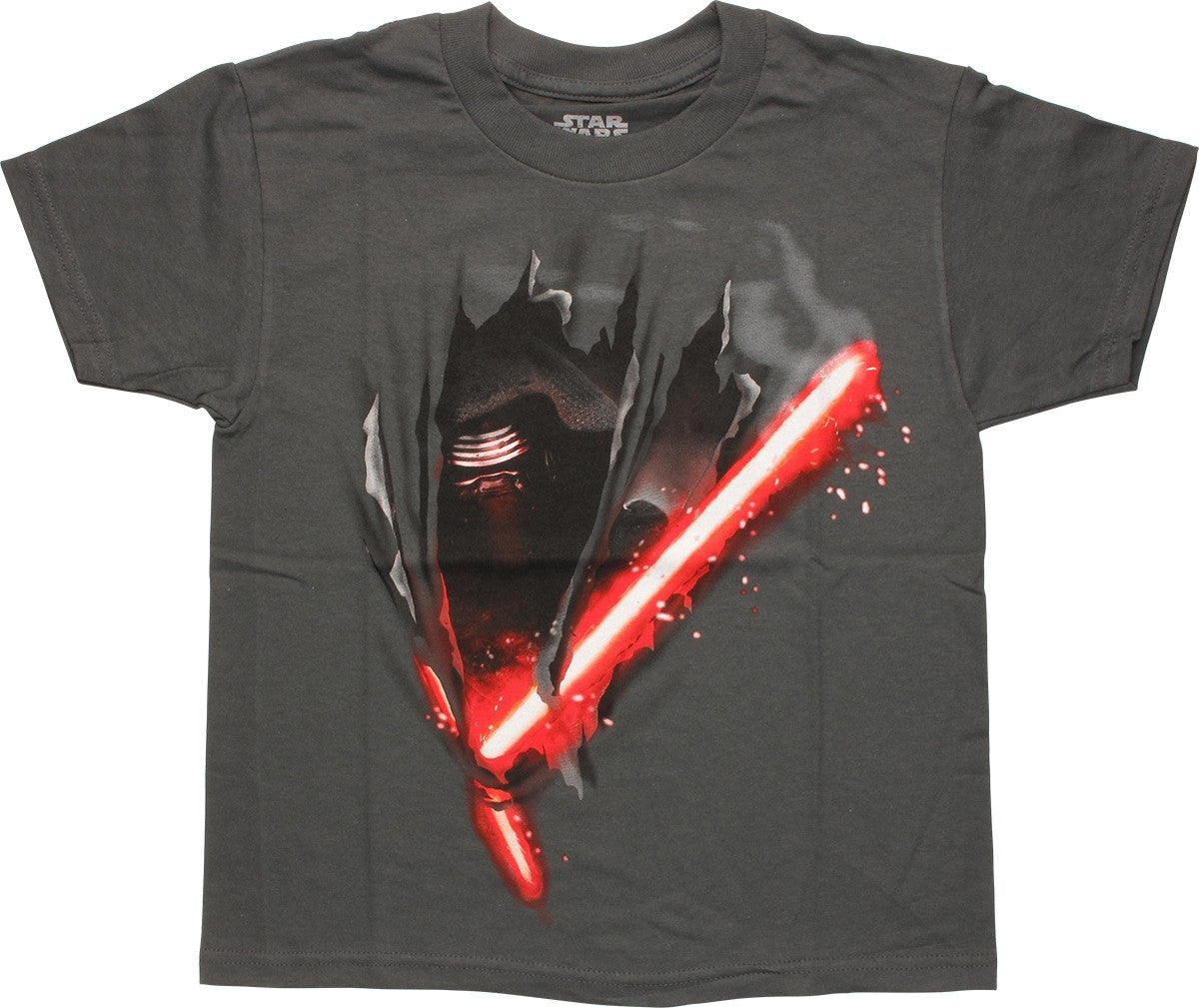 Star Wars Force Awakens Kylo Ren Cut Youth T-Shirt