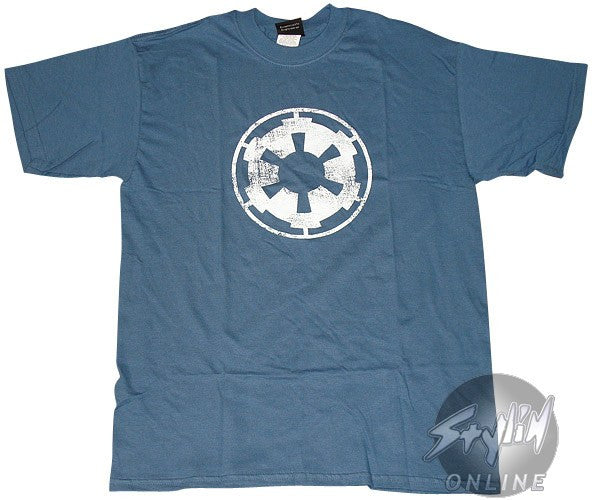 Star Wars Vintage Cog Blue T-Shirt