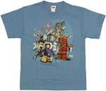 Star Wars Lego Hoth Group Youth T-Shirt