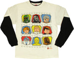 Star Wars Lego Heads Long Sleeve Youth T Shirt