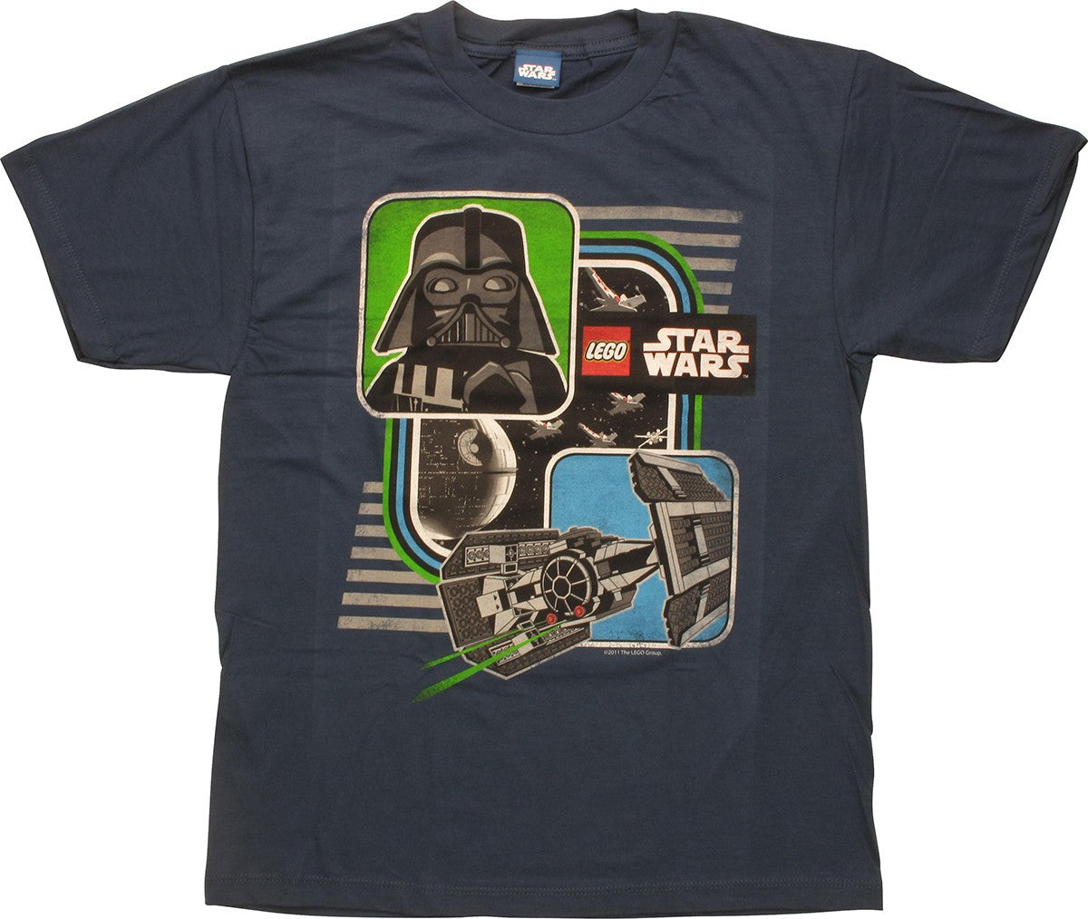 Star Wars Lego Vader TIE Fighter Youth T-Shirt