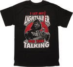 Star Wars Let My Lightsaber Do the Talking T-Shirt