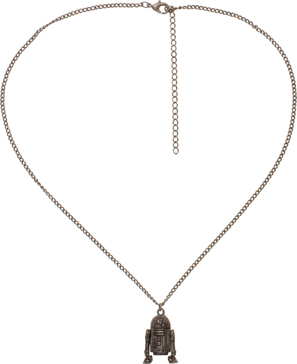 Star Wars R2-D2 Droid Pewter Necklace