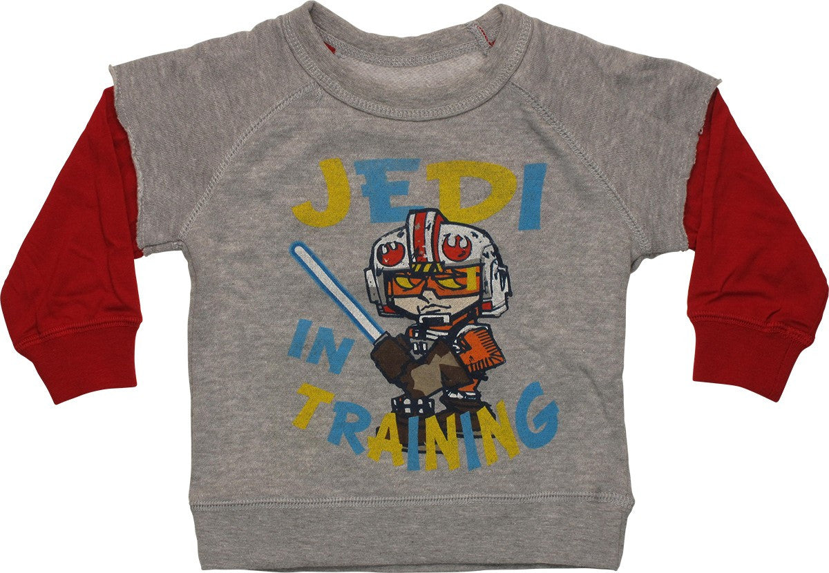Star Wars Reversible Tee Sleeve Infant Sweatshirt