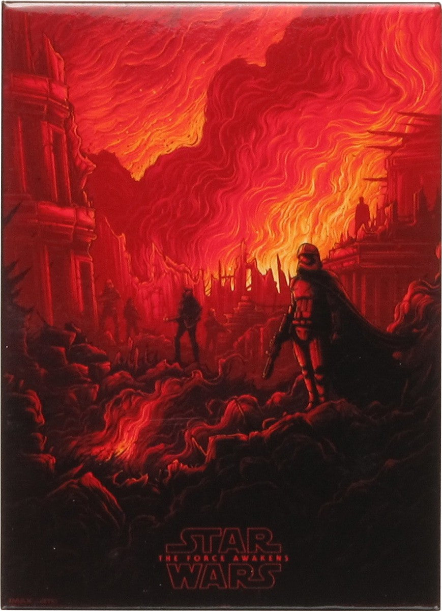 Star Wars TFA Captain Phasma City Tile Magnet