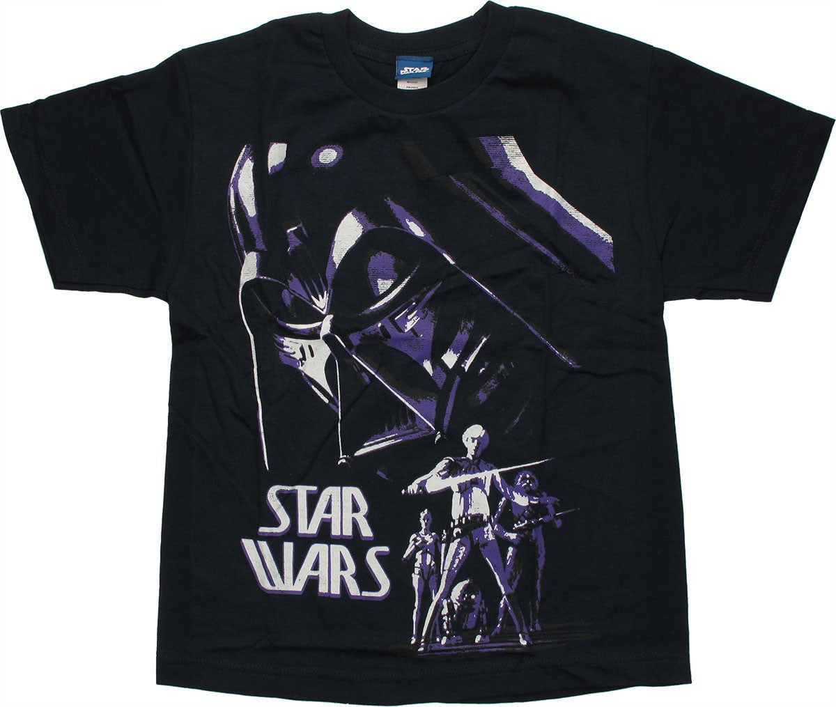 Star Wars Vader Fear Dark UV Youth T Shirt