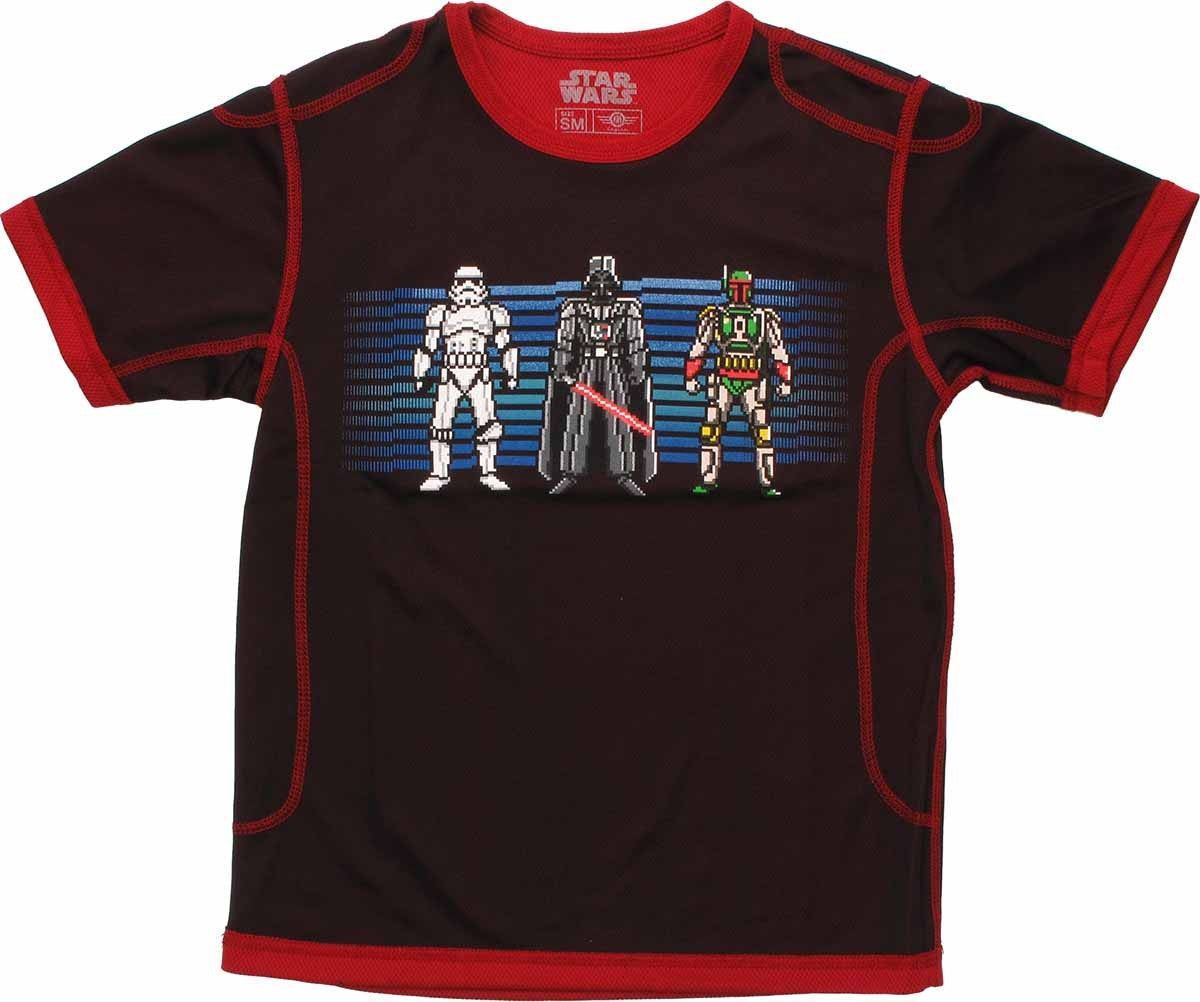 Star Wars Villain Line Mesh Youth T Shirt