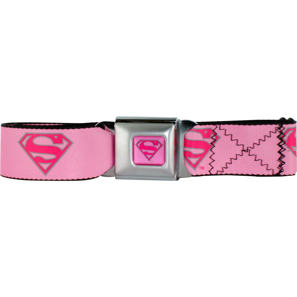 Supergirl Logo Seatbelt Mesh Belt