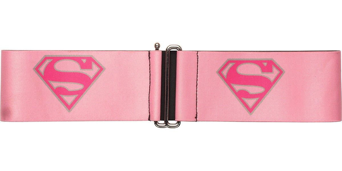 Supergirl Logos Cinch Waist Belt