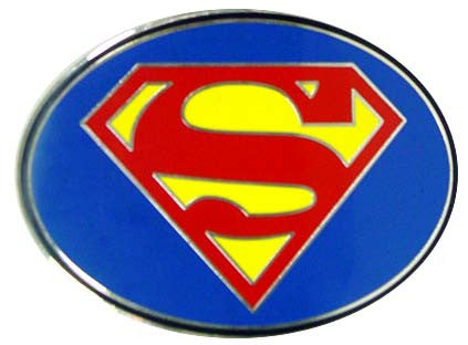 Superman Oval Belt Buckle