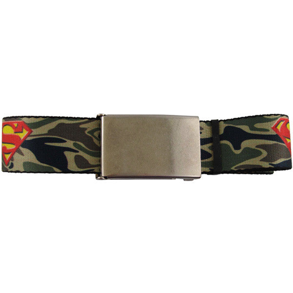 Superman Camo Mesh Belt