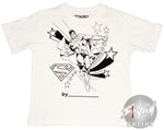Superman Coloring Shirt Juvenile T-Shirt