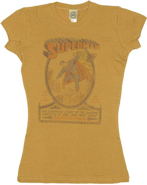 Superman Cover Baby Tee