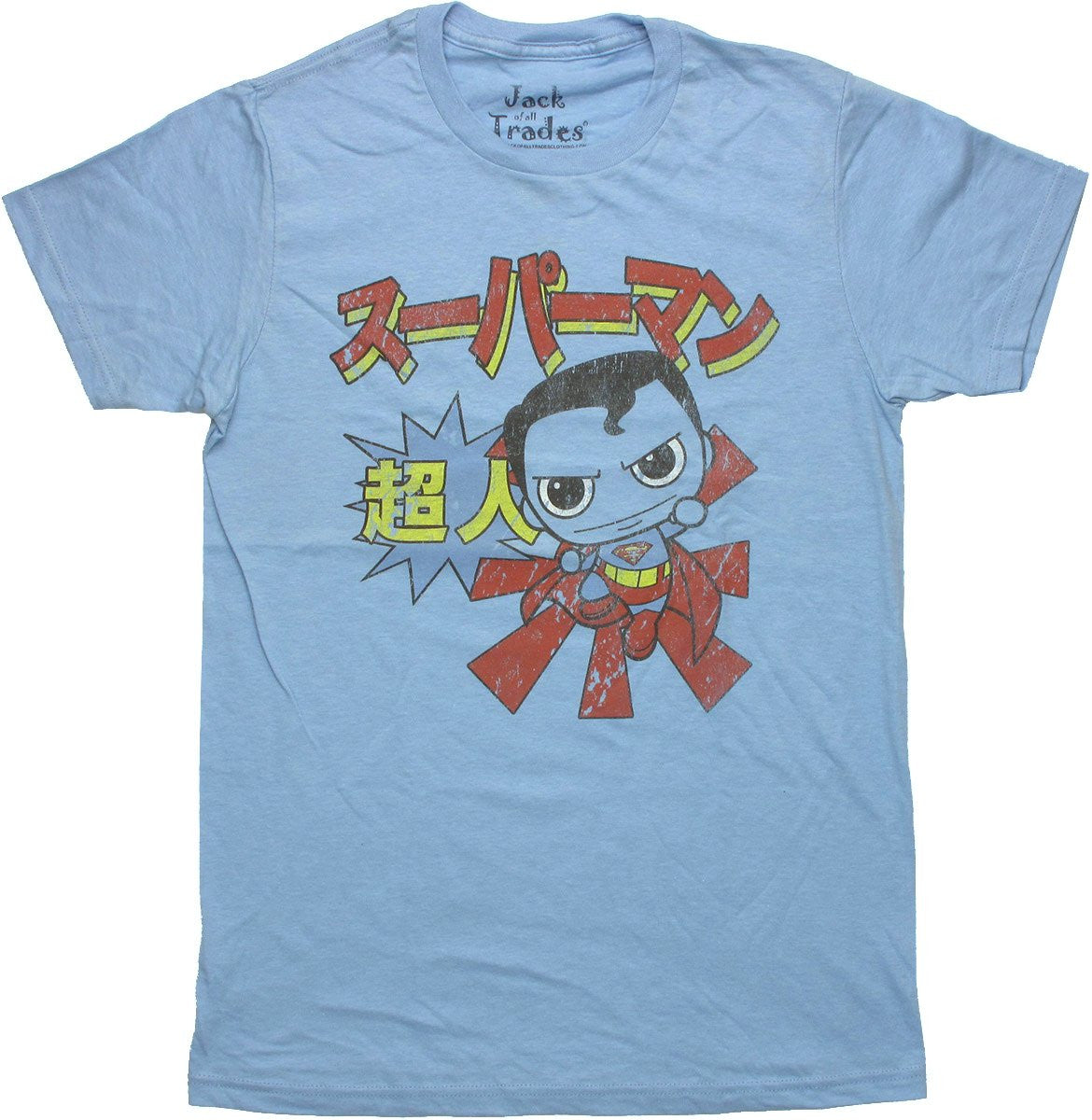Superman DC Japan T Shirt Sheer