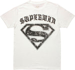 Superman Gothic Logo T Shirt Sheer