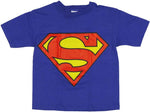 Superman Jumbo Logo Juvenile T-Shirt