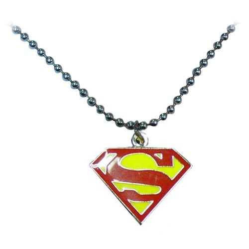 Superman Shield Logo Necklace